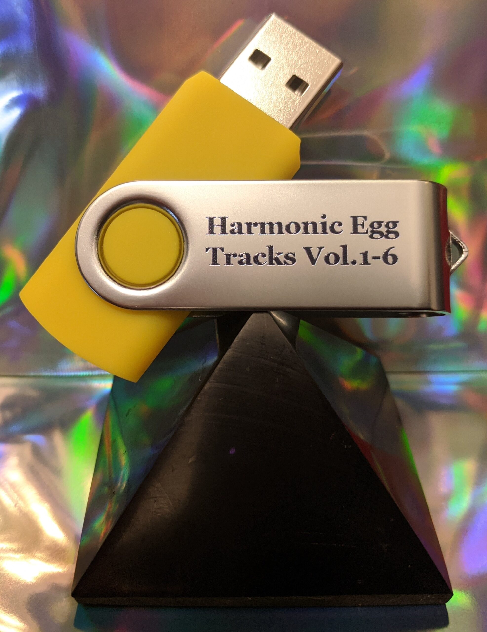 Harmonic Egg® Wellness Tracks - USB Drive with Song Notes and Music *** WHILE SUPPLIES LAST! 3 Left in Stock! ***
